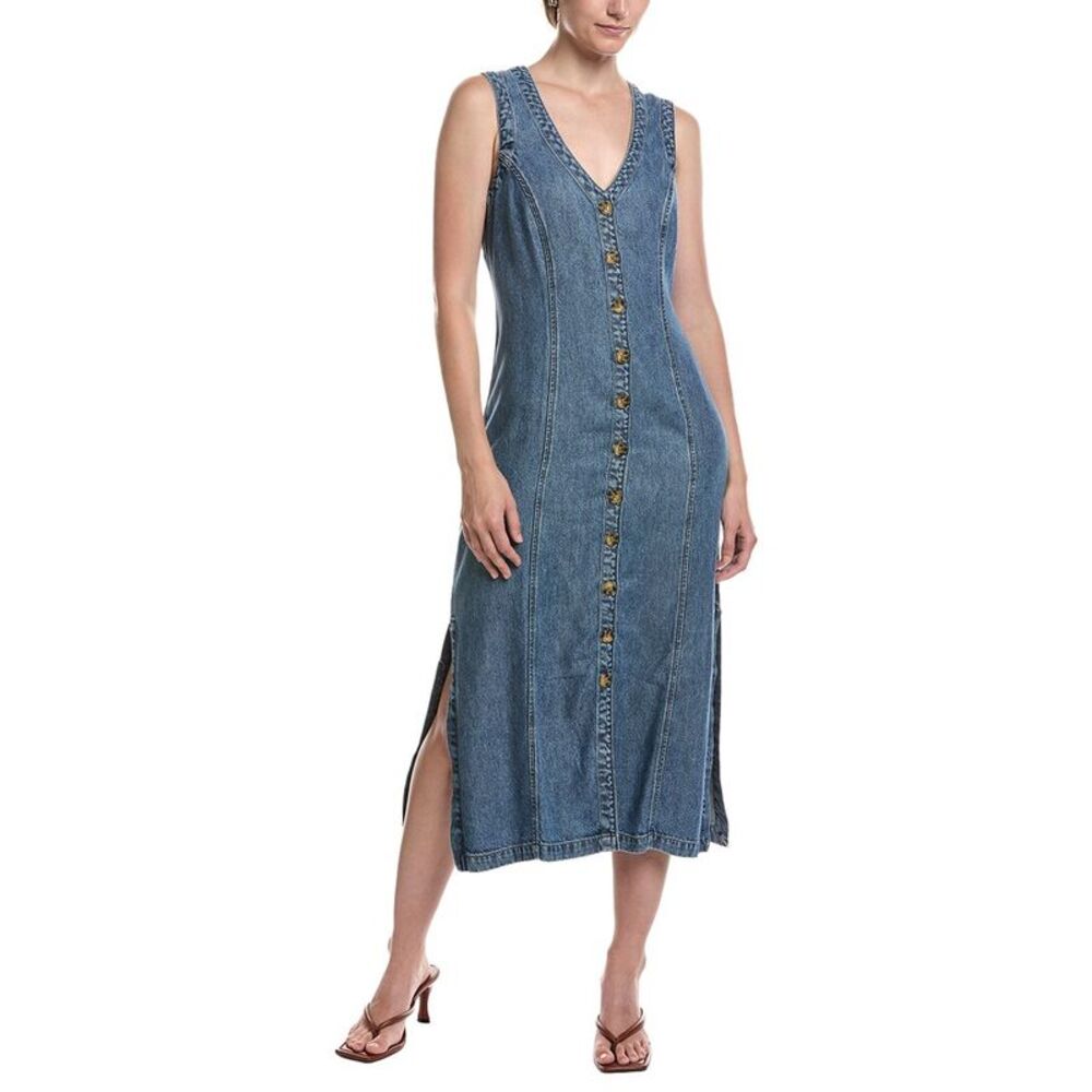 Bella Dahl Womens Midi Dress